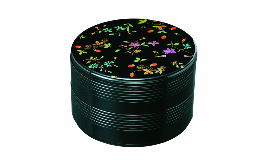 重箱 二段おにぎり重 花の小道 お重 紀州漆器【YG9】