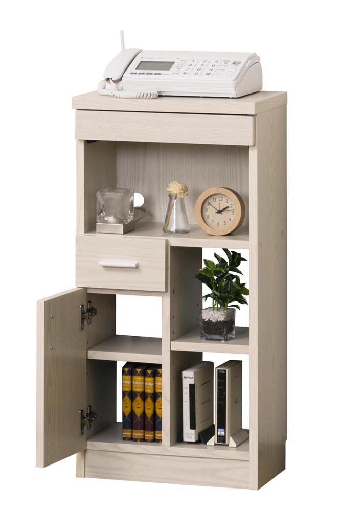 NEWルーター収納40 白木目