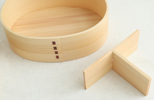 紀州漆器 曲げわっぱ まげわっぱ 弁当箱［我が家の愛犬シリーズ］秋田犬［YS71］