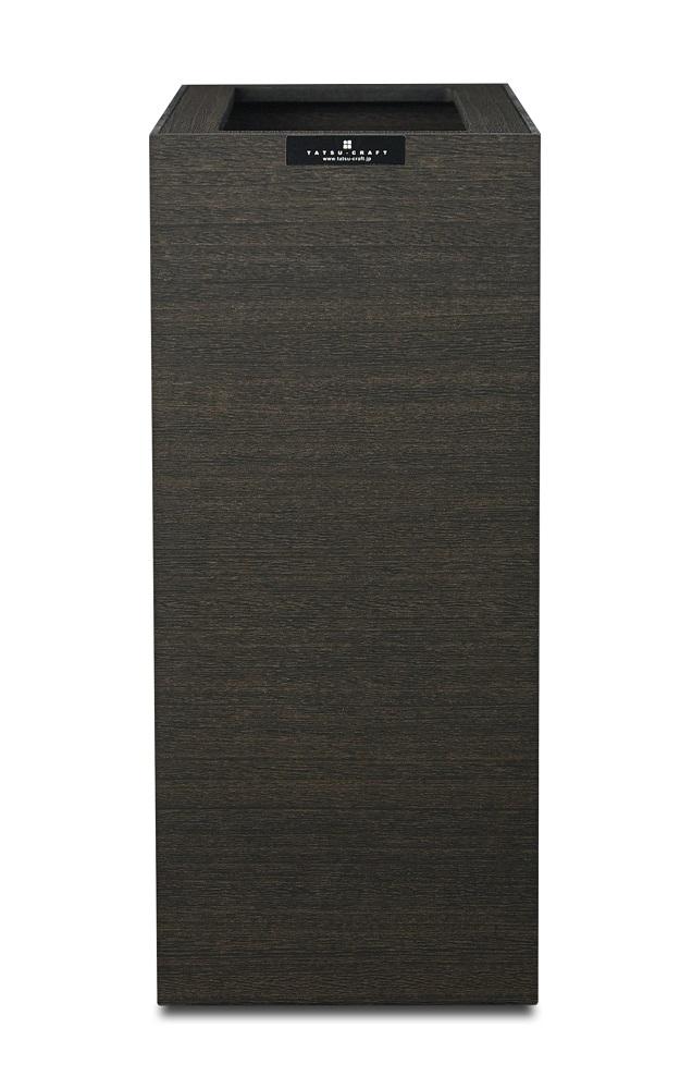 タツクラフト Bosk バスク ダストボックス スリム 8.5Lブラック 【Tk301】