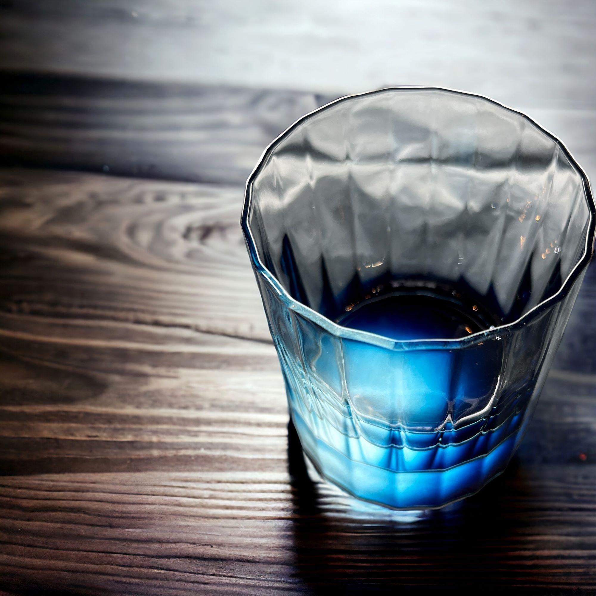 ウイスキーグラス グラデーション（ブルー） 【NF10】