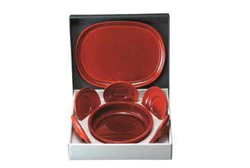 茶の間セット 両面春慶塗