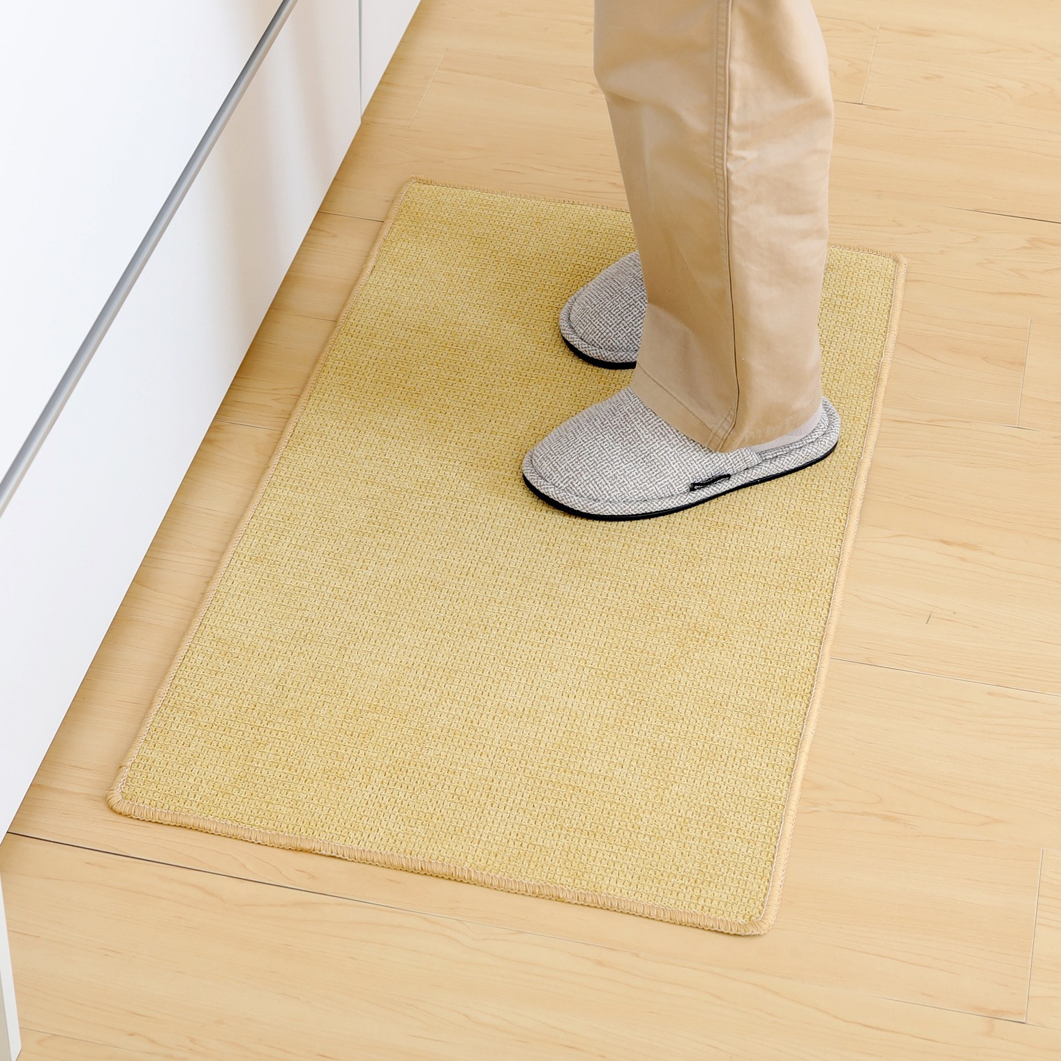 PallyPally キッチンマット 80cm YE