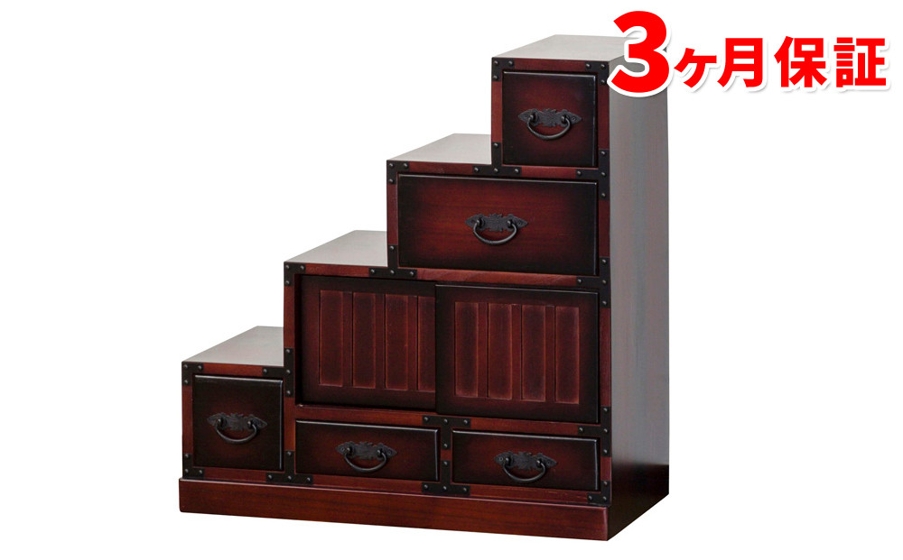 民芸調階段箪笥 左下 sb64733