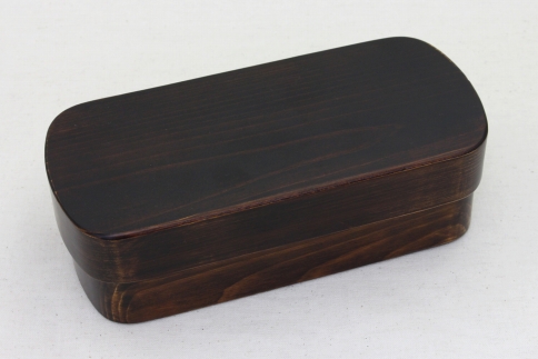 ◇紀州桧弁当箱 タイプS－4 DBR ナノコート【TN32】