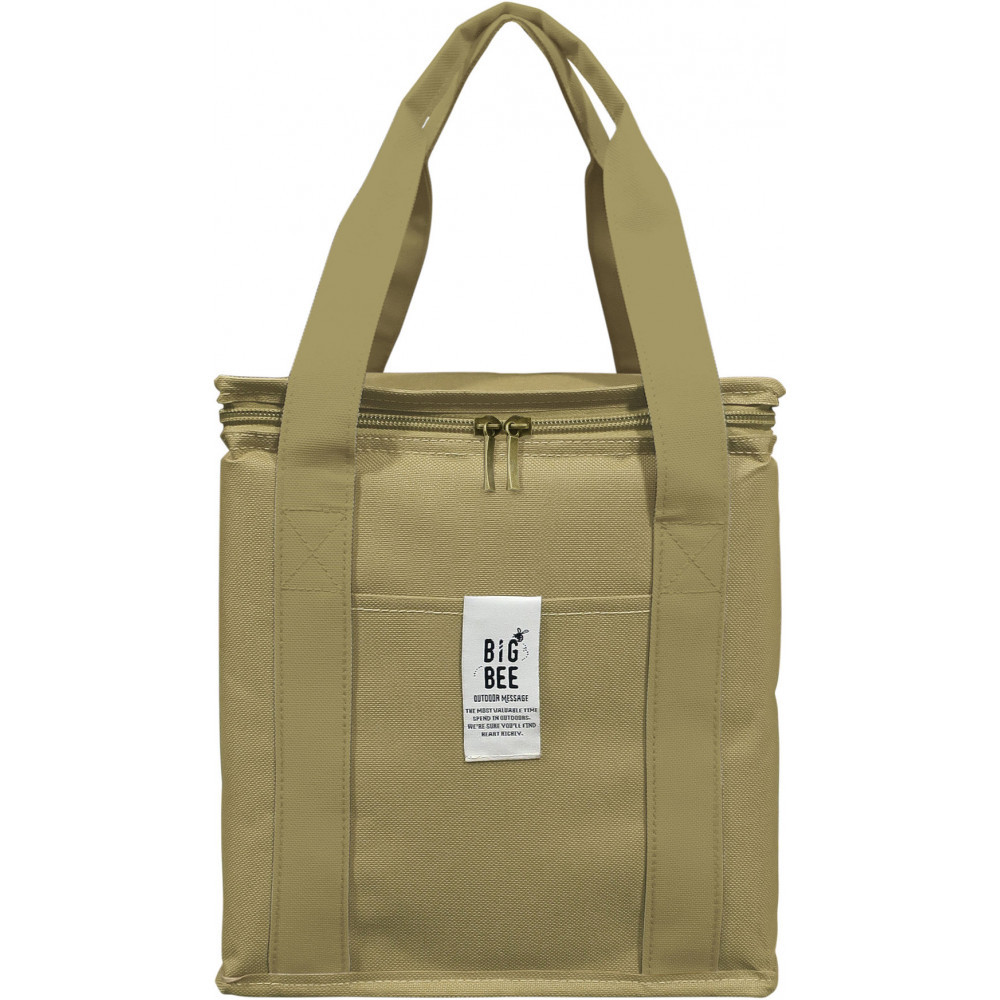 BigBee BOX型クーラーランチバッグ サンドベージュ