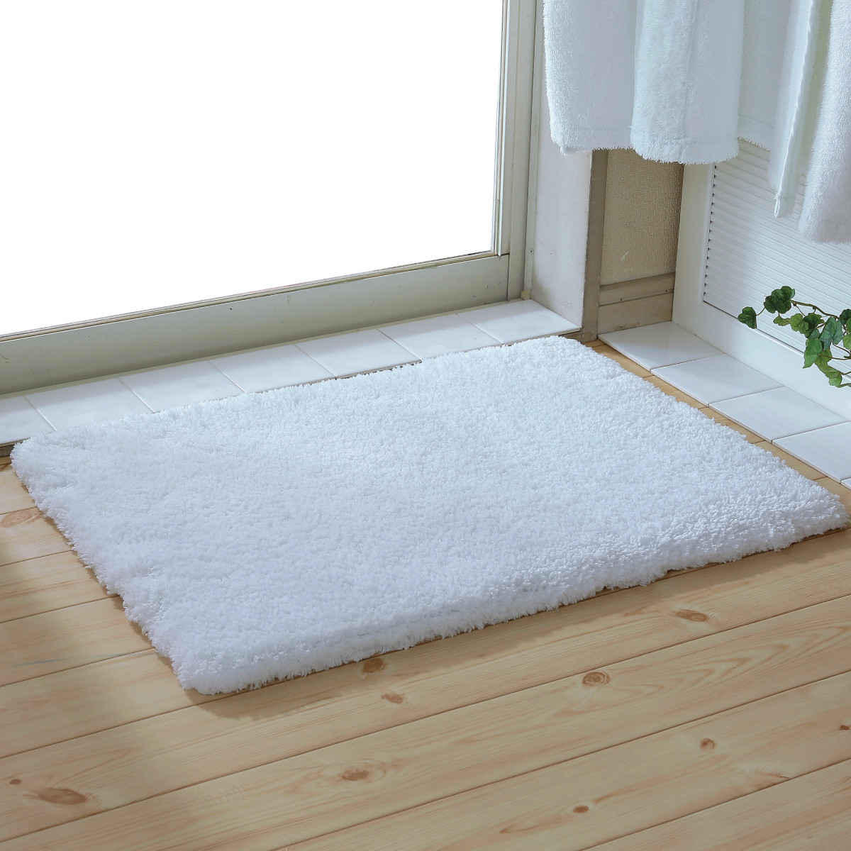 エンジェルステップ バスマット 50×70cm ホワイト ［hd9］