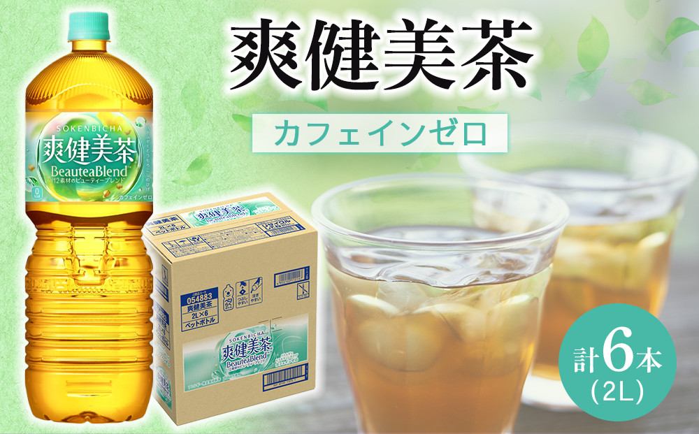 コカ・コーラ　爽健美茶　2L×6本【１ケース】