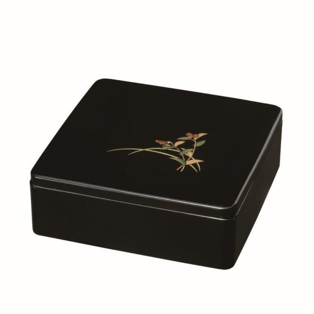 7.0寸 一段重箱 総黒 つゆ草【YG144】