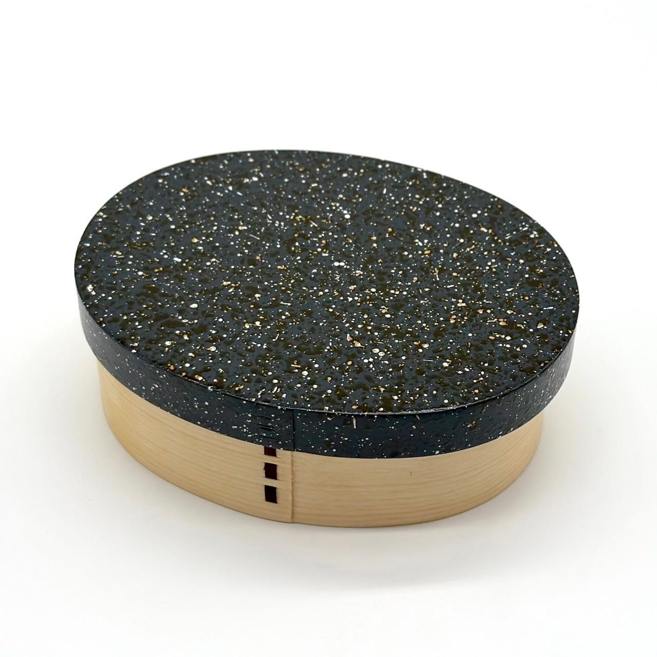 【ブラック 単品】 紀州塗り 曲げわっぱ 弁当箱 【美空・黒】 まげわっぱ お弁当 ランチボックス かわいい 和風 かっこいい