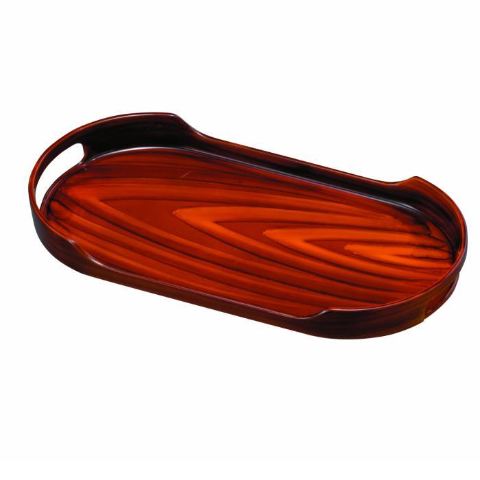 コーヒートレー PC 37cm 杢目【YG27】