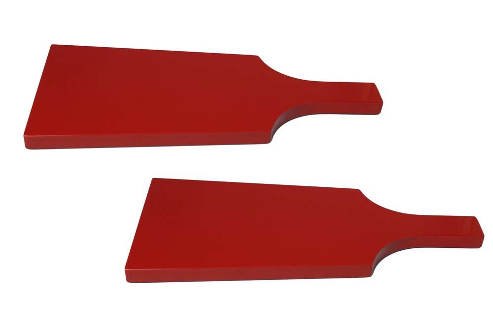 羽子板プレート2枚組/赤