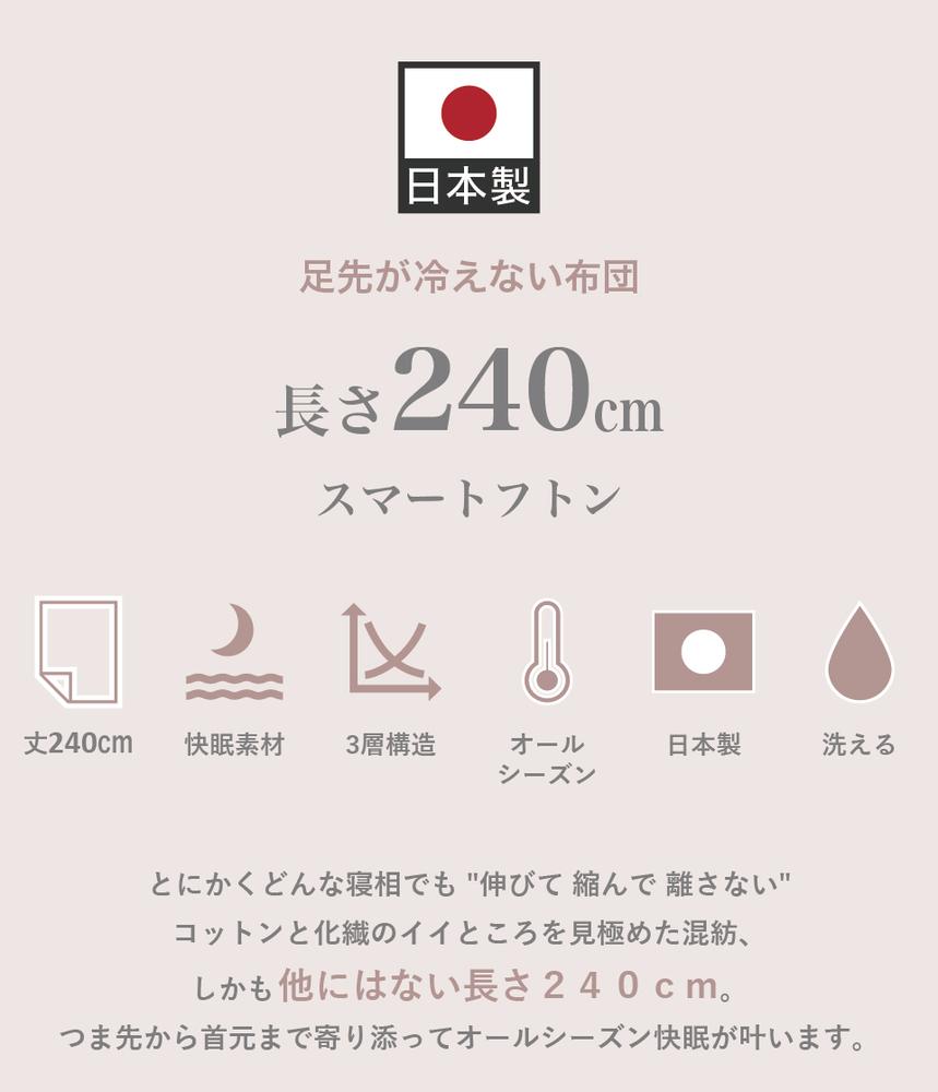 くしゅくしゅガーゼケットロング シングル 145×240 bsk1013314