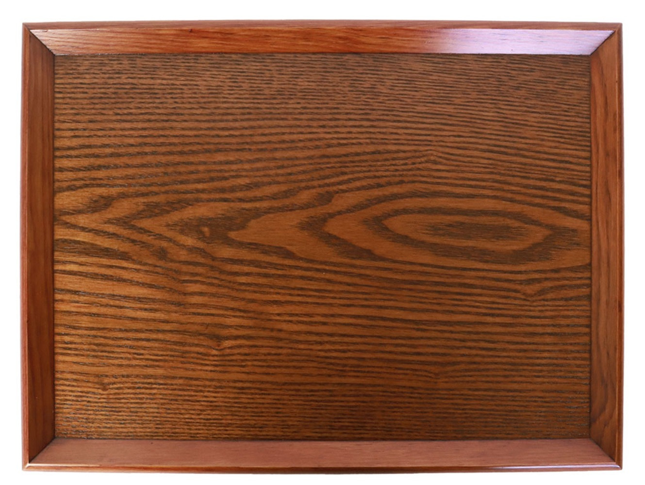 みよし漆器本舗トレー お盆 木製 40cm ノンスリップ 長角膳 大きい 漆塗り