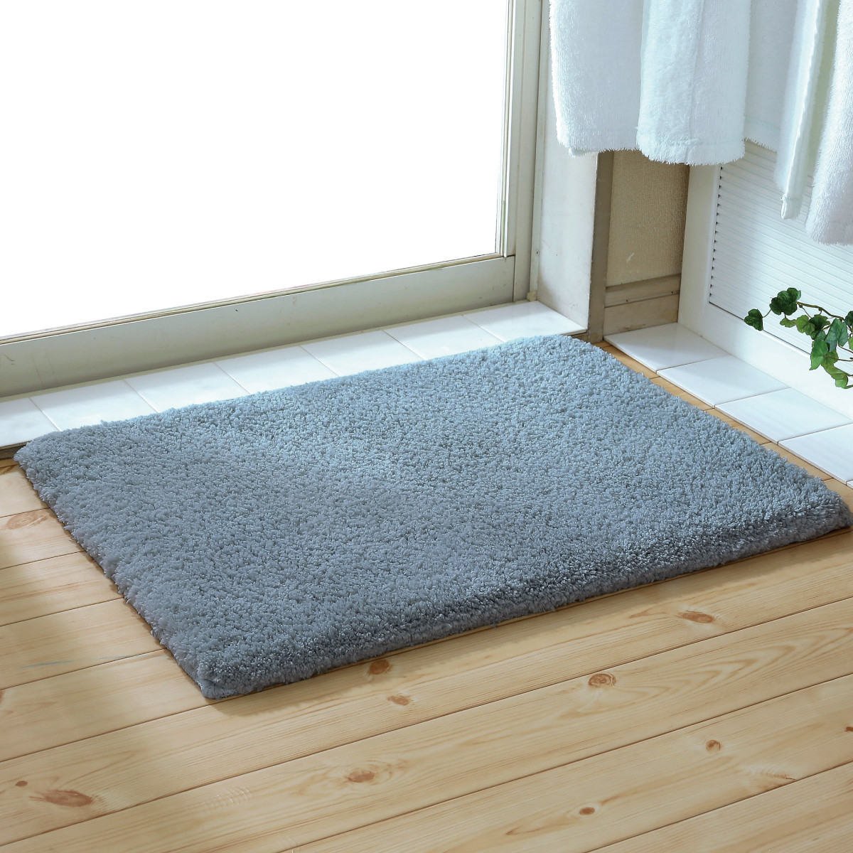 エンジェルステップ バスマット 50×70cm グレー ［hd7］