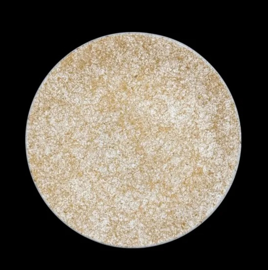 フラットプレート(D) 乱糸(マット仕上げ)純白［NF108］