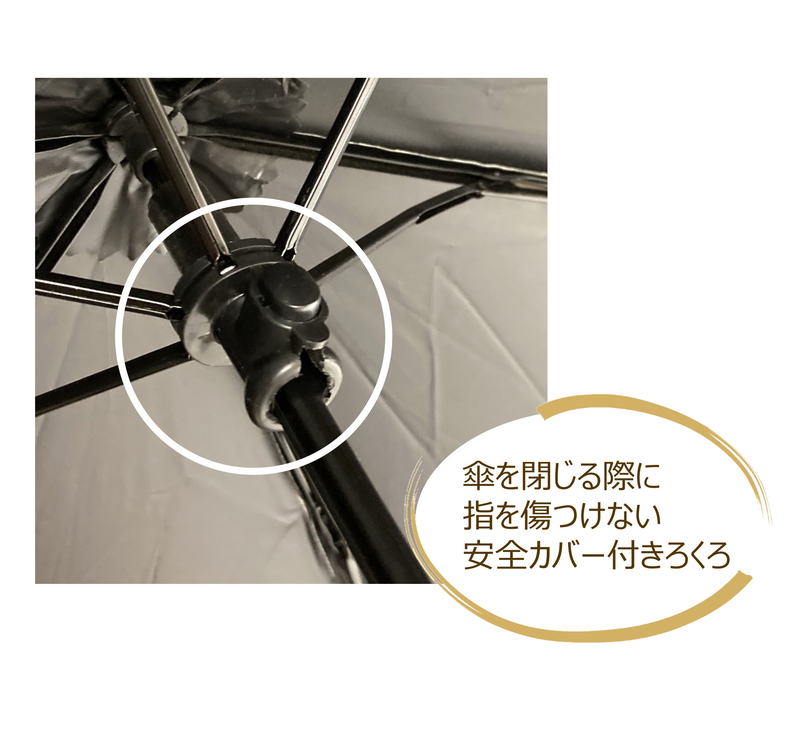 ［ふるさと納税］anon 日傘 曙塗り ライトグレー 紀州漆器アンブレラ 晴雨兼用傘 UVカット率100％ 折りたたみ傘 男女兼用デザイン