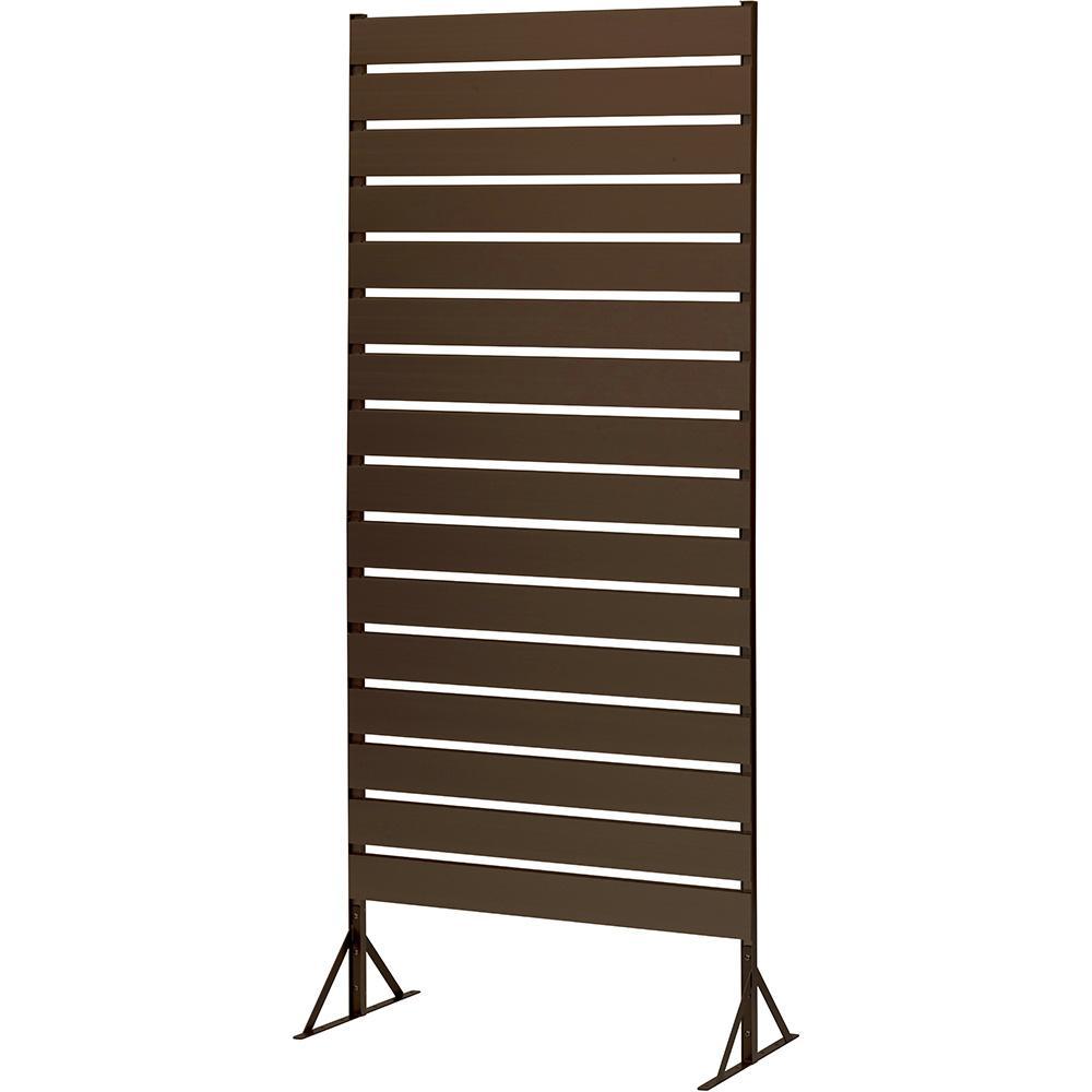 31204700 美WOOD オクボーダーフェンス 180 ブラウン