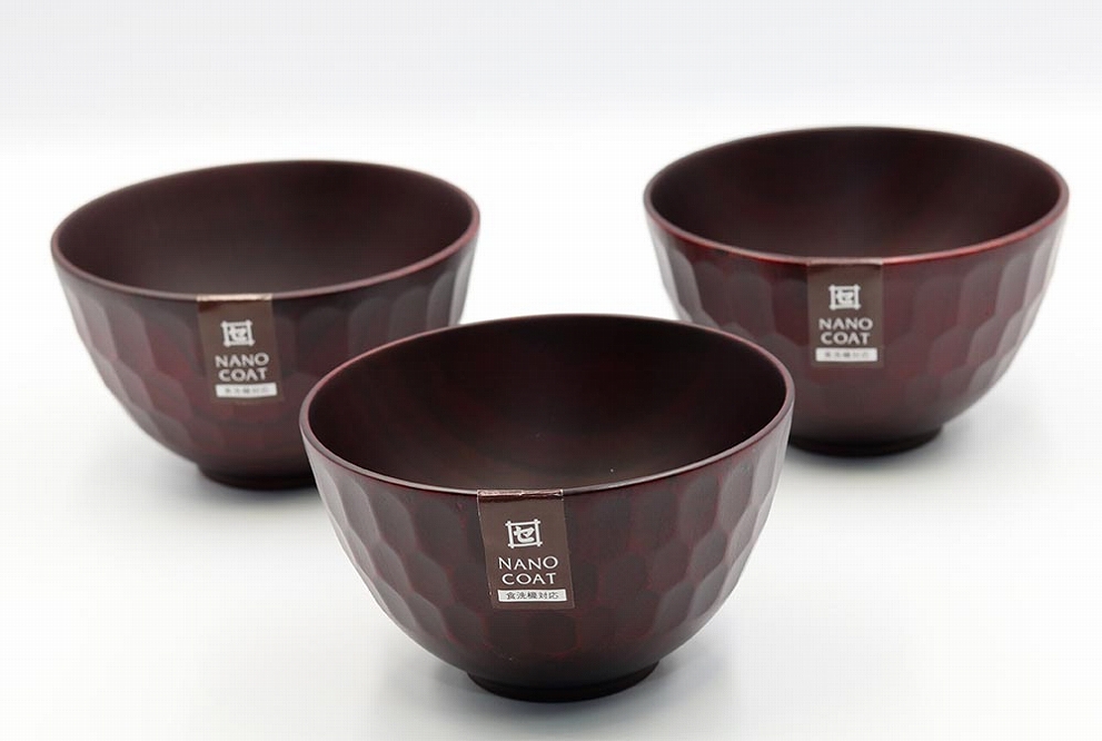 ◇ボコボコ椀 WR（S） 3個入り【TN44】