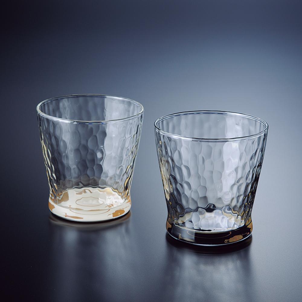 ぬりもん de Verre フリーグラス 万葉鶴 ペア