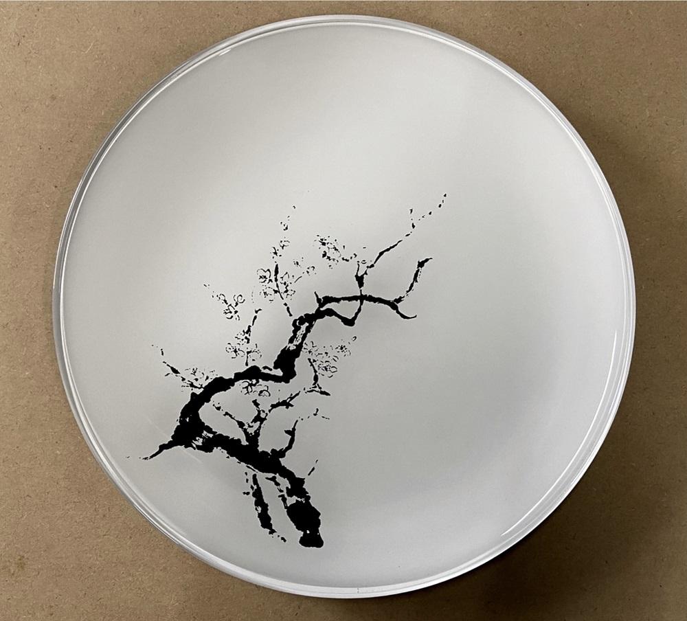 フラットプレートM（墨桜純白） ［NF200］