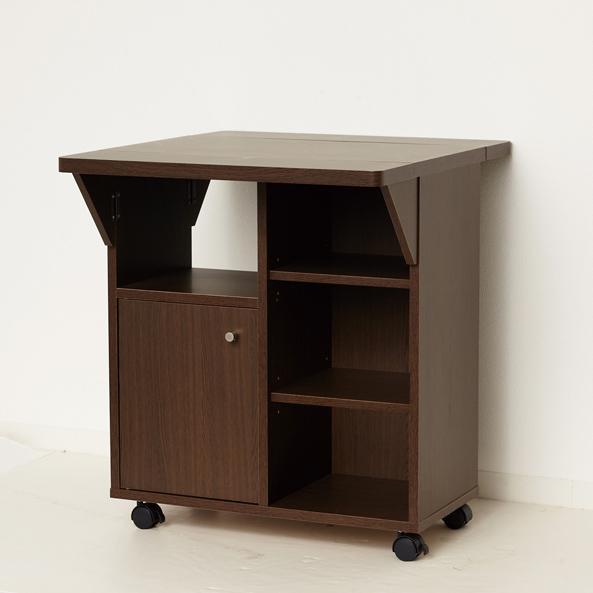 バタ式キッチンワゴン60 ブラウン