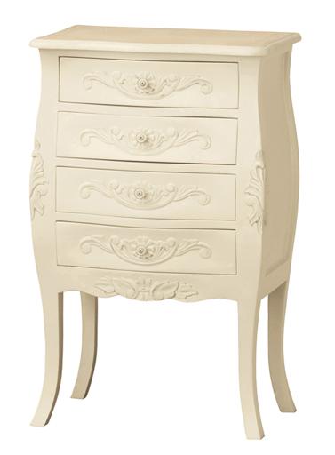 【ホワイト】コモ チェスト4D