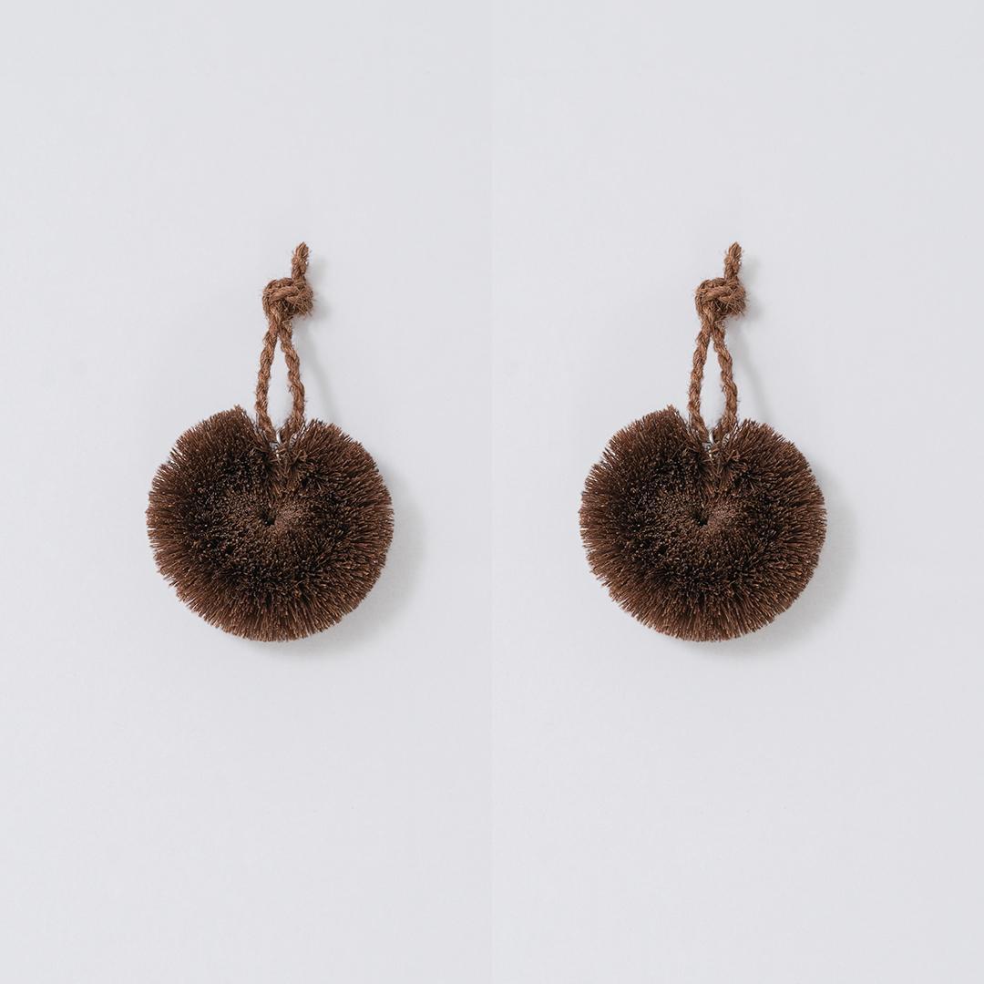 高田耕造商店 しゅろのやさしいたわし まる 小【2個セット】