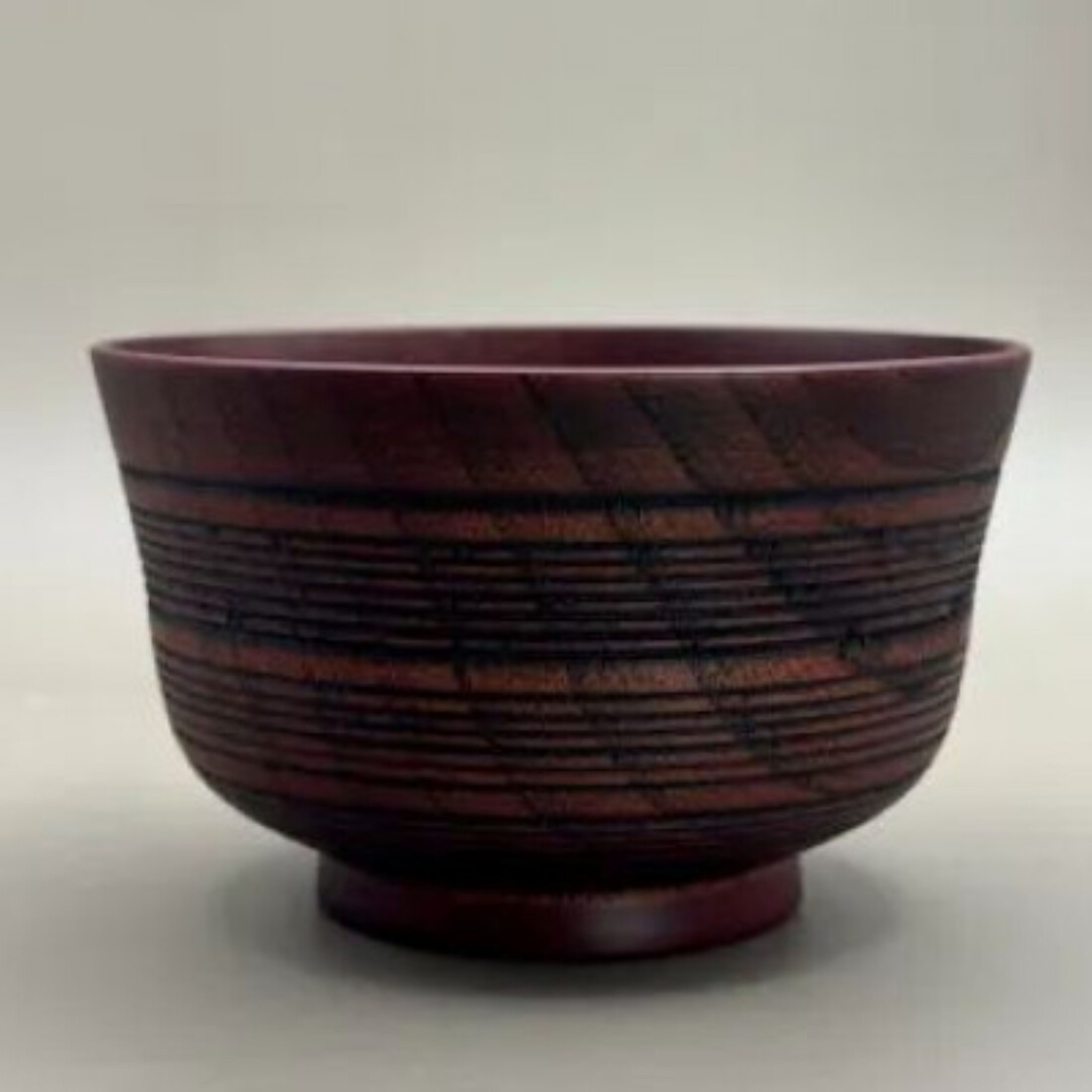 線面汁椀 朱［NF93］
