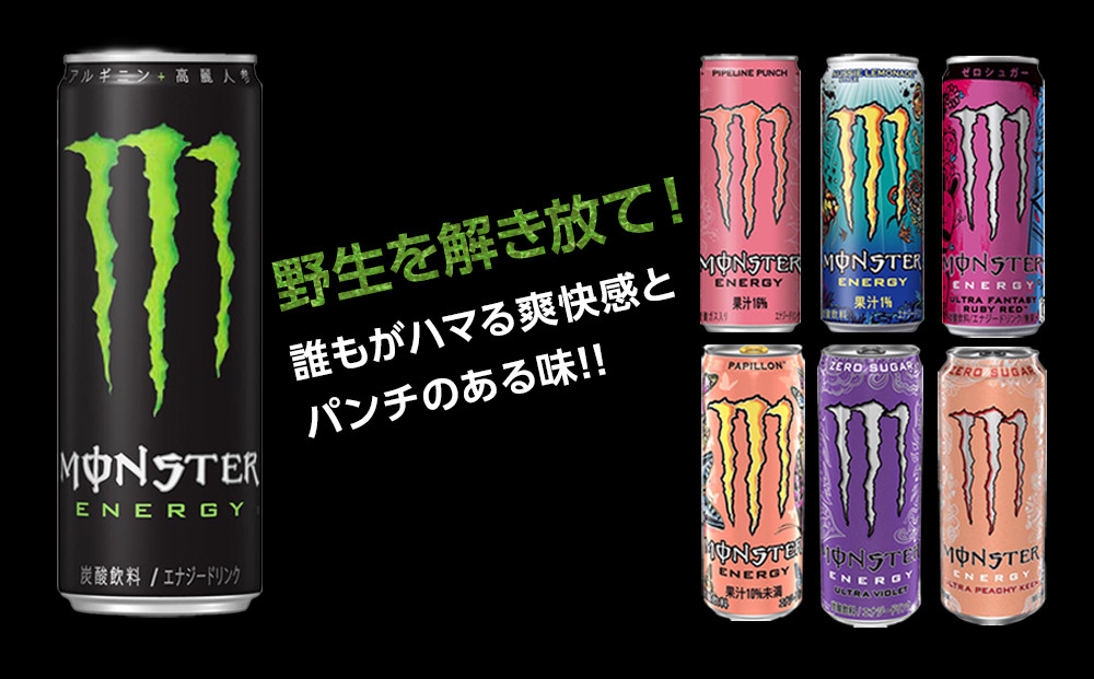 モンスター ウルトラファンタジールビーレッド　355ml×48本【2ケース】