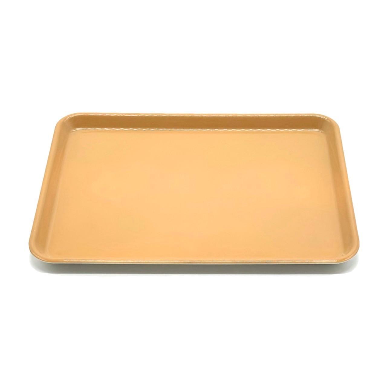 NICO トレイ ［キャメル 単品 1枚］トレー 食洗機対応 電子レンジ 滑り止め かわいい 33cm