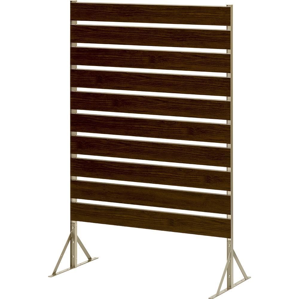 31208500 美WOOD オクボーダーフェンス 120 ダークパイン