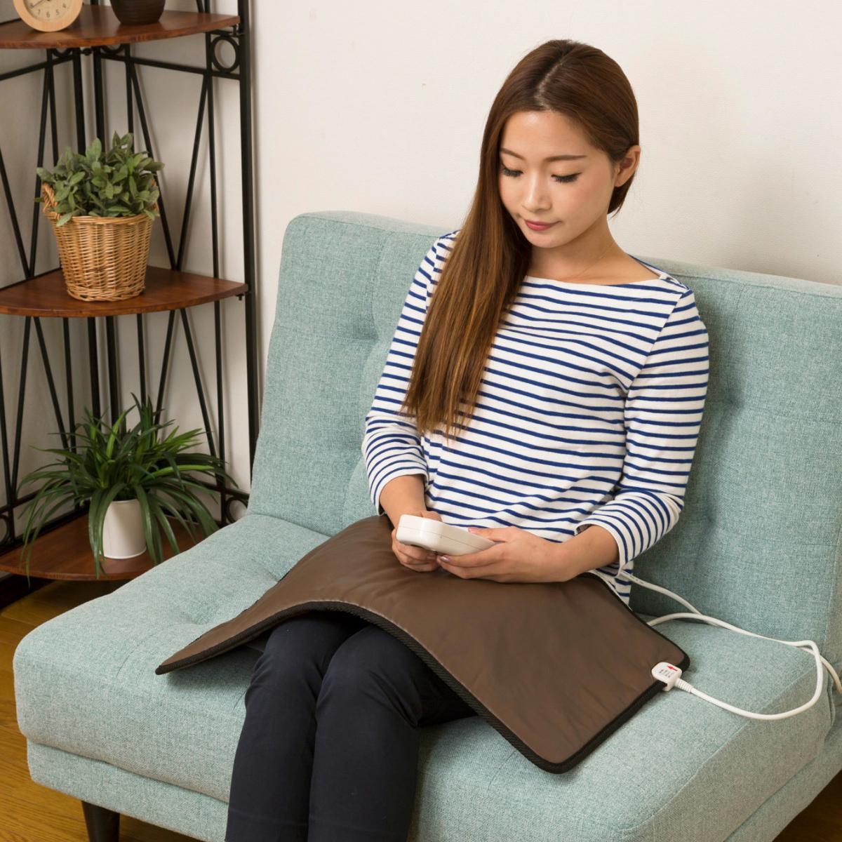 温熱治療器　ぽっかぽか ブラウン