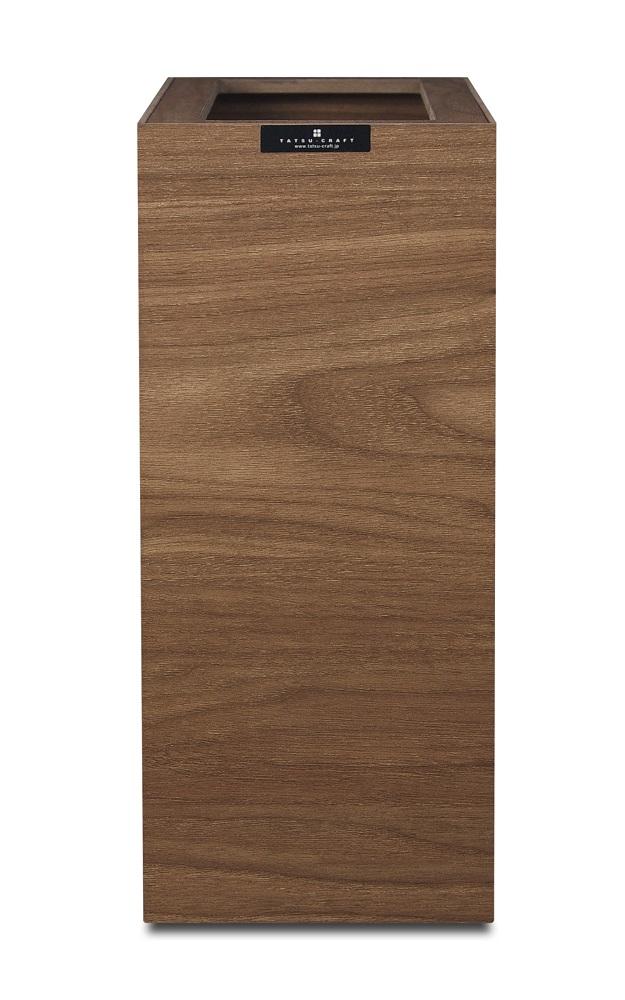 タツクラフト Bosk バスク ダストボックス スリム 8.5Lブラウン 【Tk300】