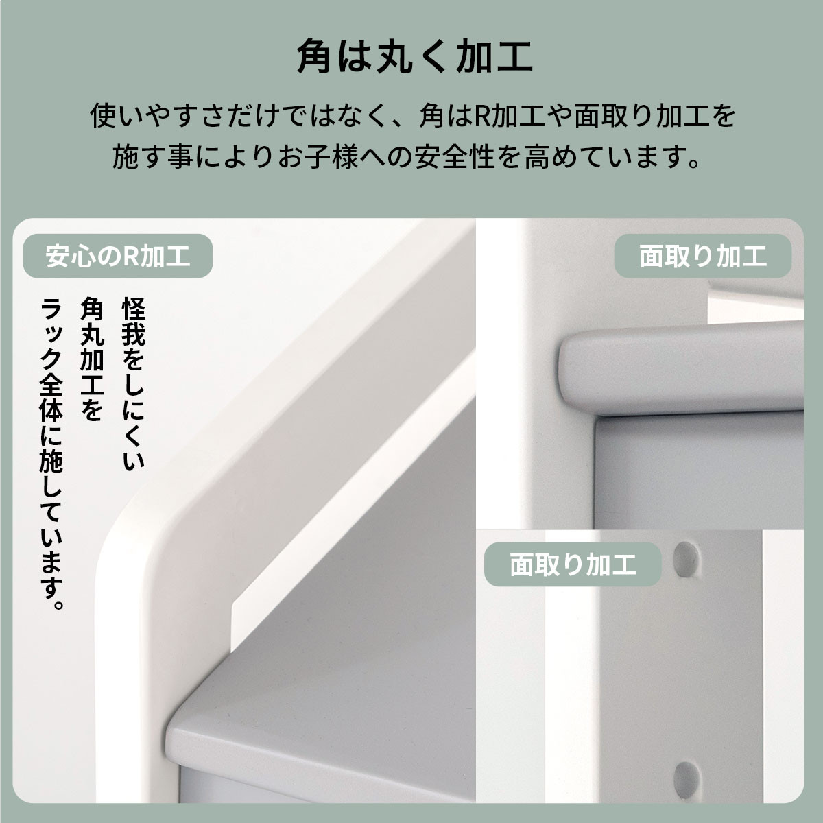 【完成品でお届け】オープンラック（グレー×ホワイト）キッズラック おもちゃ収納 お片付けラック 木製 3段 絵本棚 こども部屋 ランドセルラック オープンシェルフ おもちゃ箱 LKANRA001208-1-GY