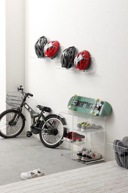 アクリリック ウォールシェルフ W60深型2個組