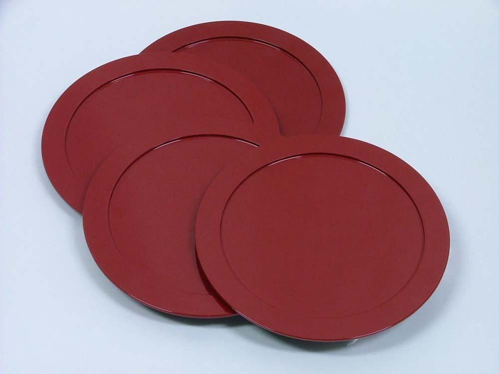 プレスプレート4枚組/赤