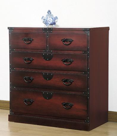 民芸調 引出箪笥