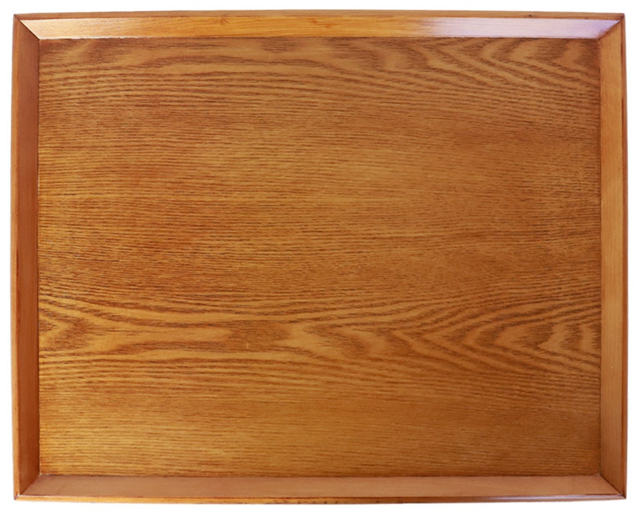 みよし漆器本舗 トレー 木製 45cm ノンスリップ お盆 羽反ワイドトレー 漆塗り