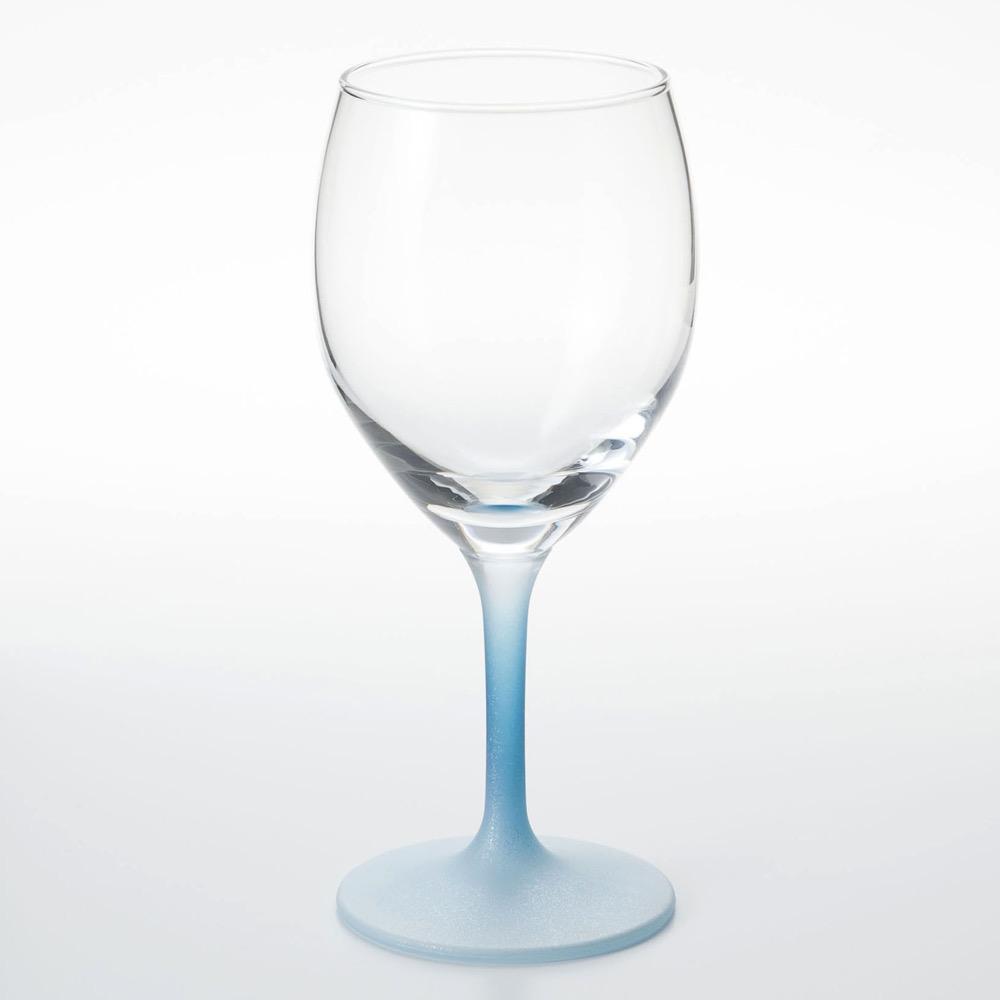 ぬりもん de Verre ワイングラス クールグラデーション BL