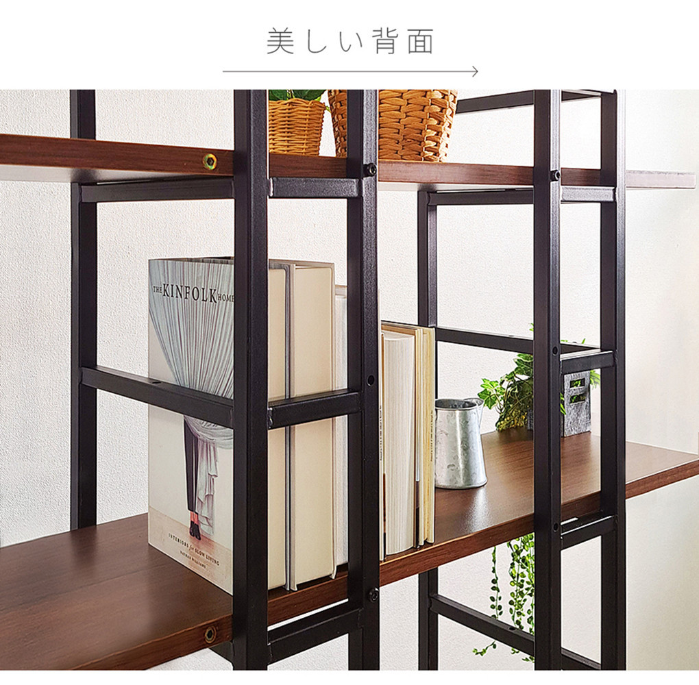 オープンラック 幅90cm 5段 スチールラック AVD1056085