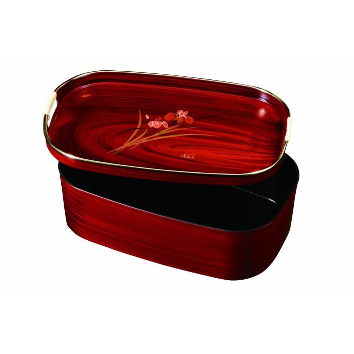 12.0サイドケース 黒丹杢 あやめ【YG63】