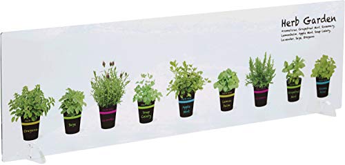 キッチン水はねガード アクリルボード 植木鉢ハーブ 90cm