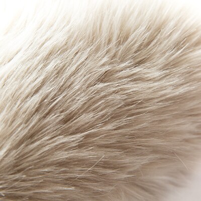 OKADA TEXTILE おさんぽエコファーバッグ グレージュ【1512380】