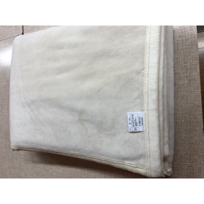 綿100%綿毛布 厚手タイプ 生成【1450017】