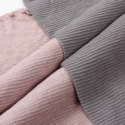 和歌山県産シルク腹巻き2枚セット　スモーキーピンク・シルバーグレー【1117229】