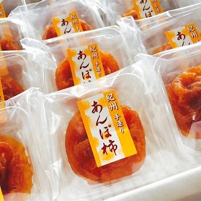 【あんぽ柿】　柳フルーツ園の「紀州手作り　あんぽ柿」フルーツギフト【配送不可地域：離島】【1021103】