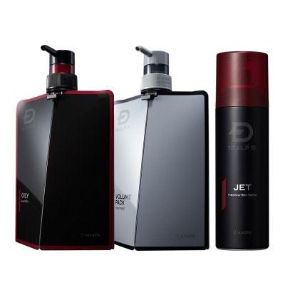 スカルプD　シャンプー+パックコンディショナー+育毛トニック オイリーセット【1531689】