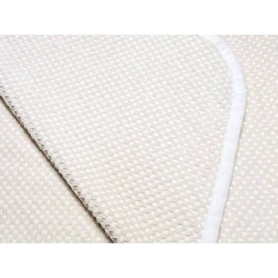 薄くて軽量シール織市松綿毛布ハーフケット(COTTON100%)【1239007】