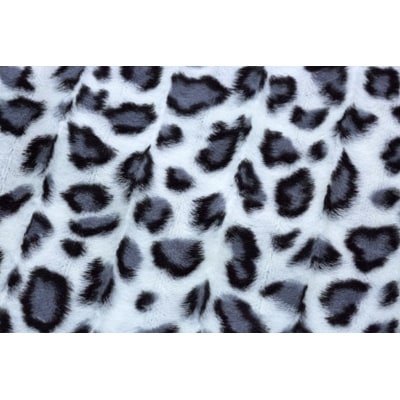 ワンタッチシーツ 敷毛布 シングル ヒョウ柄 アクリル 布団用 洗える グレー【1122446】